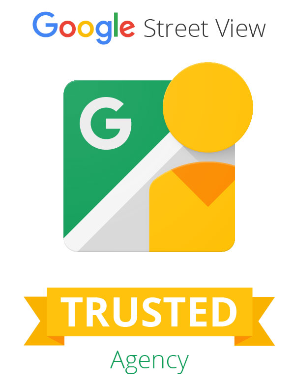logo Google Street View TRUSTED Agency
